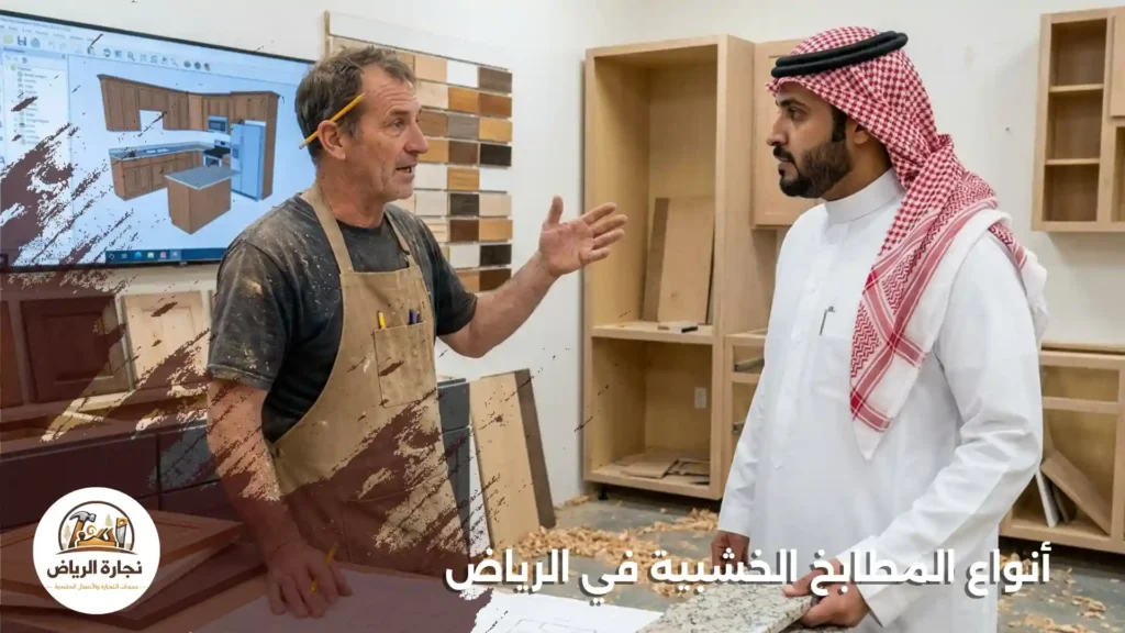 أنواع المطابخ الخشبية في الرياض 