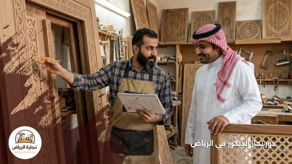دور نجار الديكور في الرياض