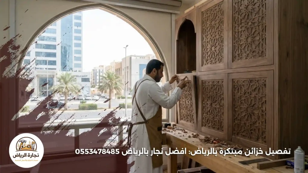 تفصيل خزائن مبتكرة بالرياض: افضل نجار بالرياض 0553478485