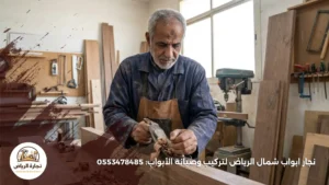 نجار ابواب شمال الرياض